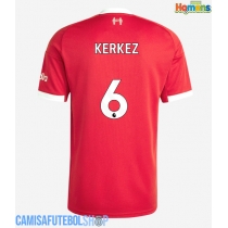 Camisa de time de futebol Liverpool Milos Kerkez #6 Replicas 1º Equipamento 2025-26 Manga Curta